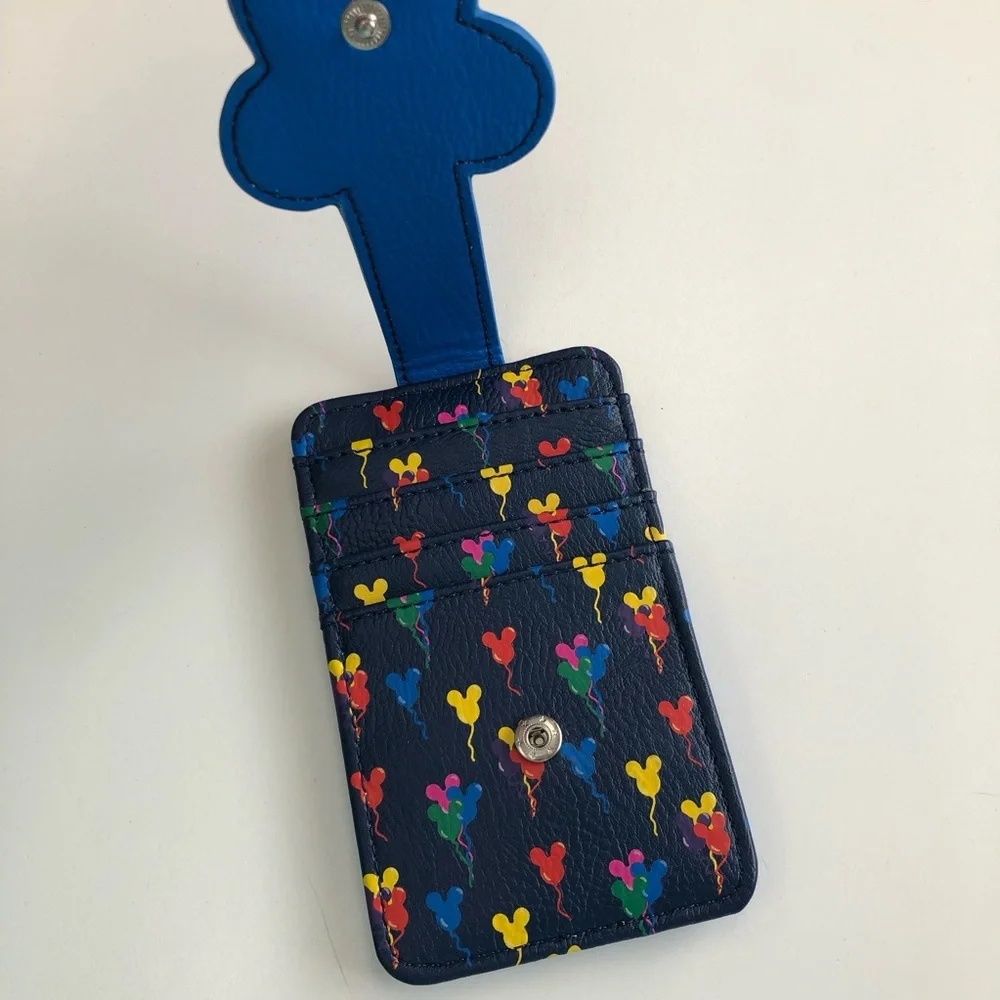 Disney Loungefly Mickey Mouse Balloon Card Holder - Picture 2 of 4